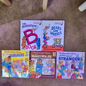Vintage 1980’s Bernstain Bears Books